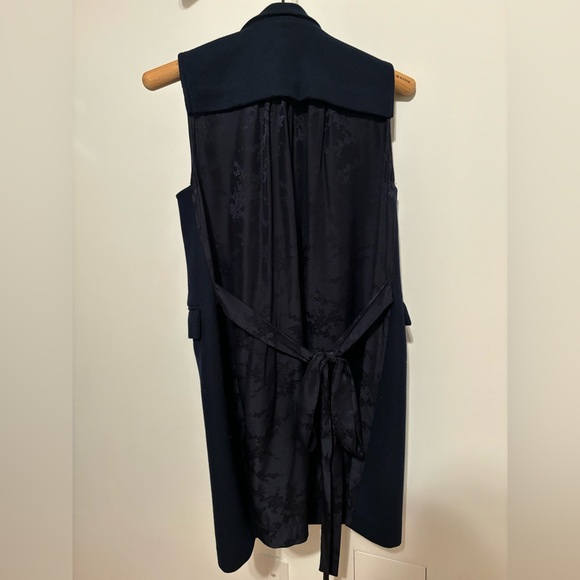 Caron Callahan Navy Vest, size S - Picture 4 of 5